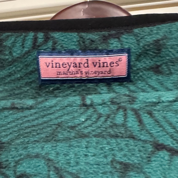 NEW Vineyard Vines Men's Forest Green Patterned Sweater - Picture 7 of 7